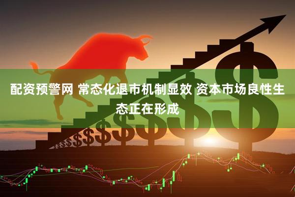配资预警网 常态化退市机制显效 资本市场良性生态正在形成