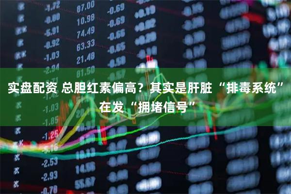 实盘配资 总胆红素偏高？其实是肝脏 “排毒系统” 在发 “拥堵信号”